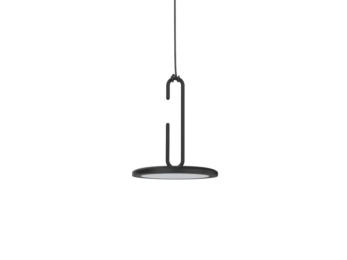Penta Clip Mini sospensione bronzo/bianco LED 18 cm