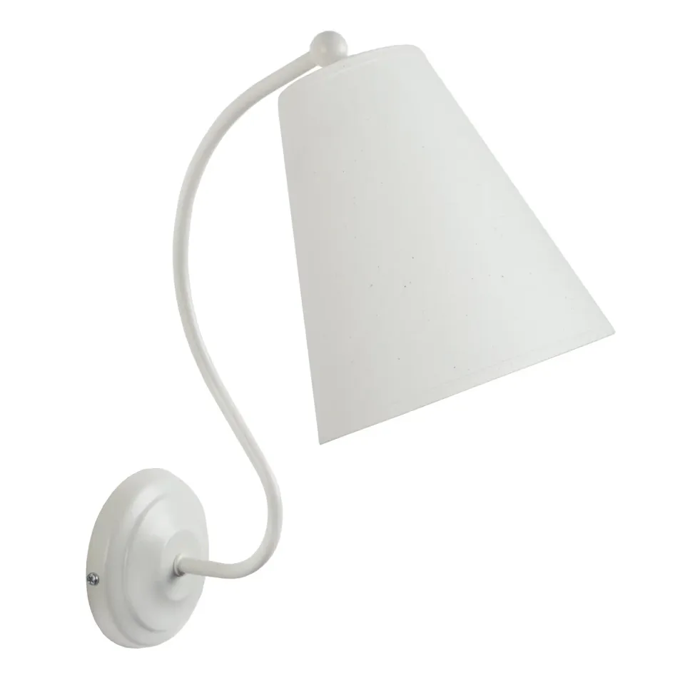 Tosel Spencer applique parete bianca e nera E14