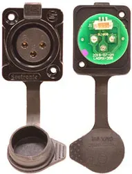 American DJ 7PZ IP presa XLR femmina 3 pin ricambio