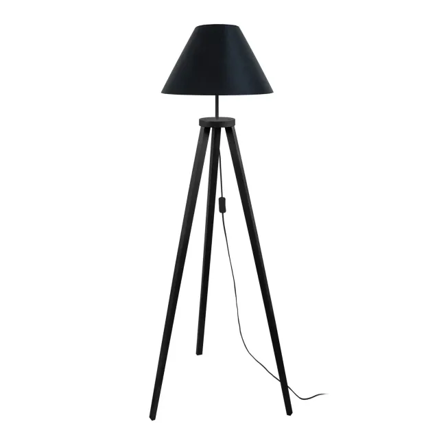 Tosel Malmo piantana treppiede bianco 40x156cm E27