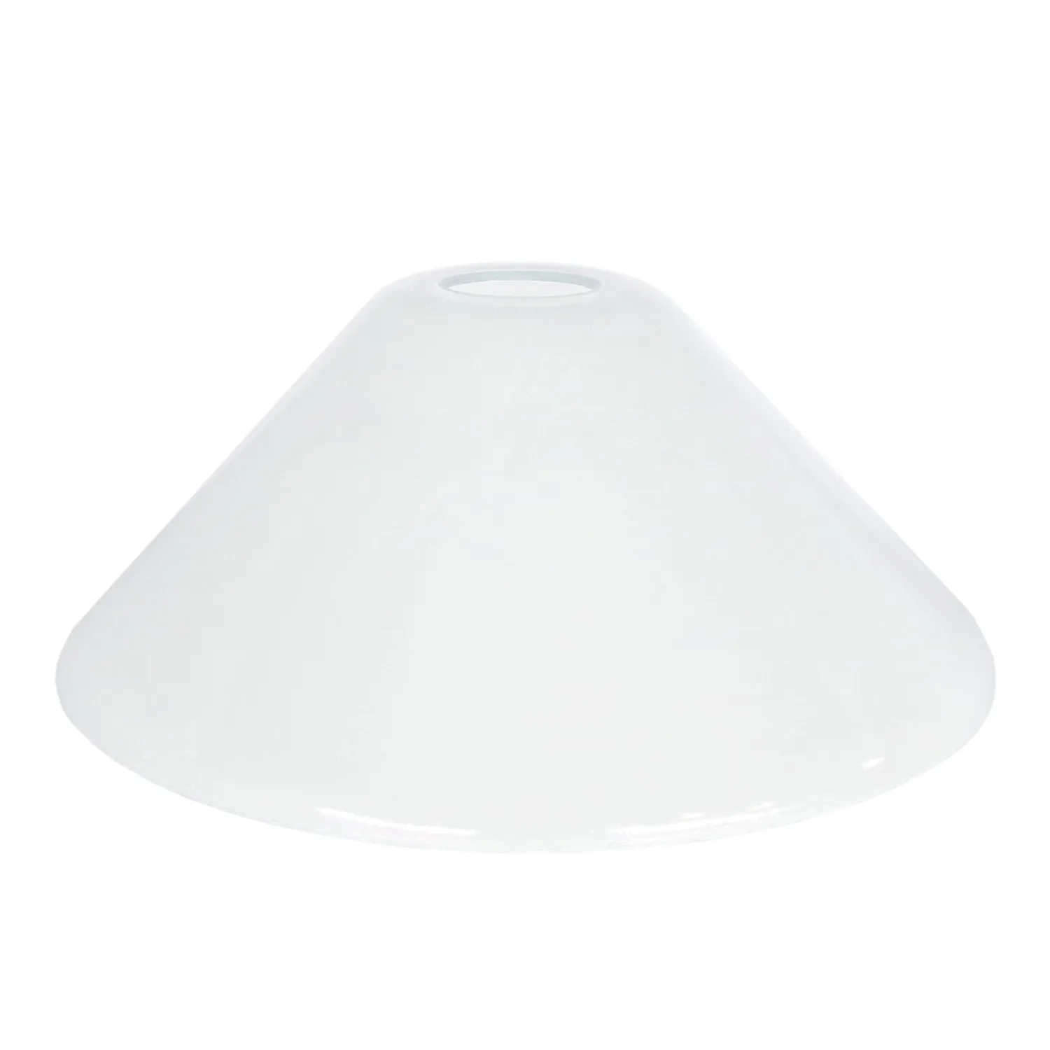 Tosel Jaya paralume vetro conico 26 cm trasparente