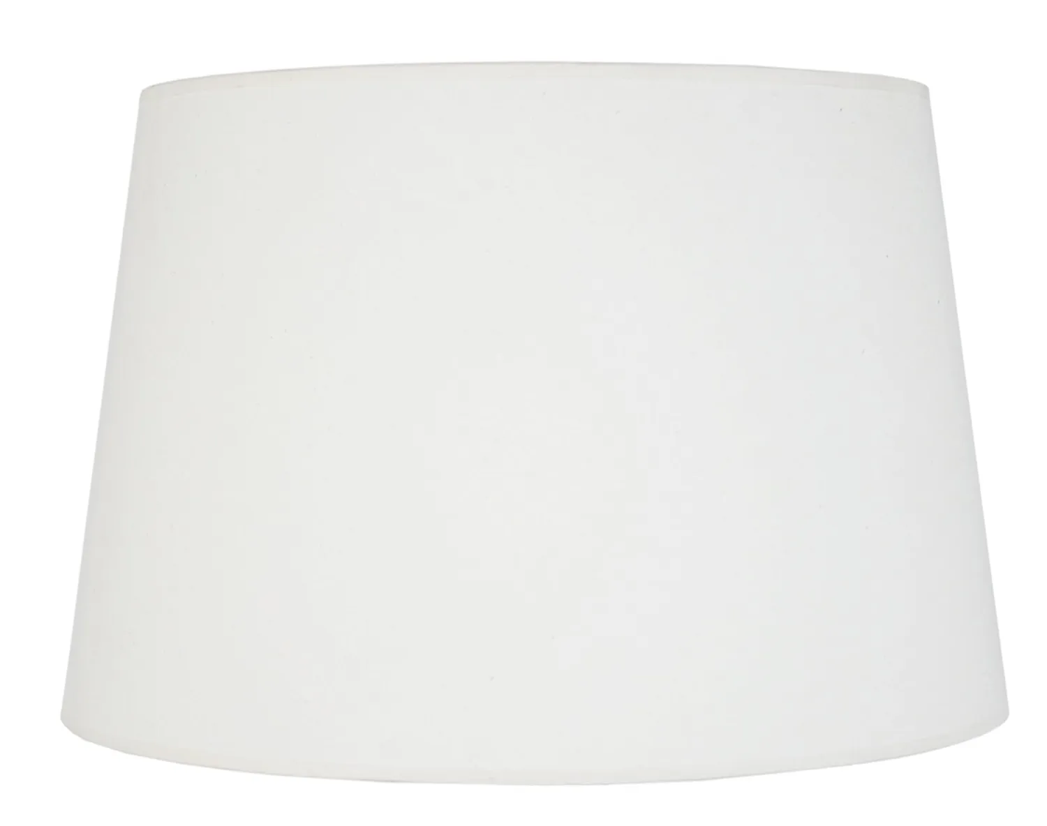 Tosel Tambour 25 Paralume 25x18cm Bianco
