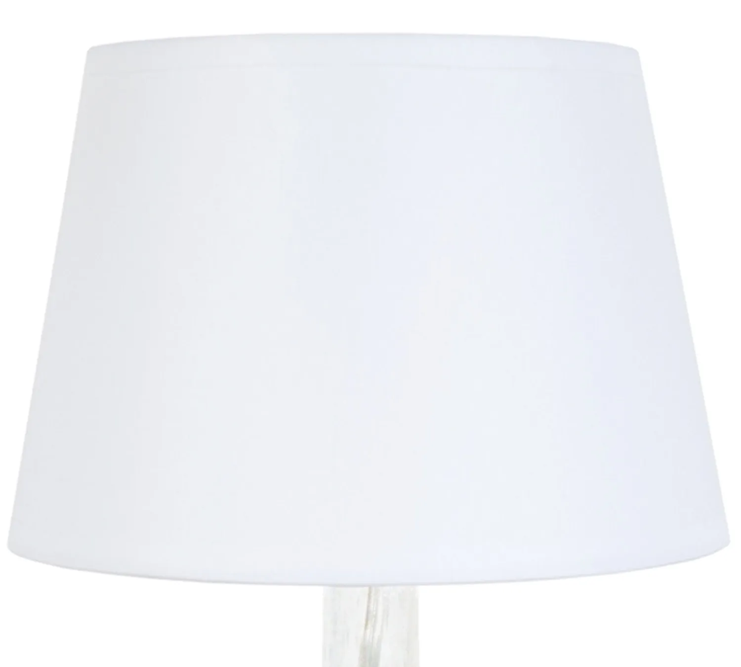 Tosel Carafe lampada comodino vetro 25x43cm trasparente
