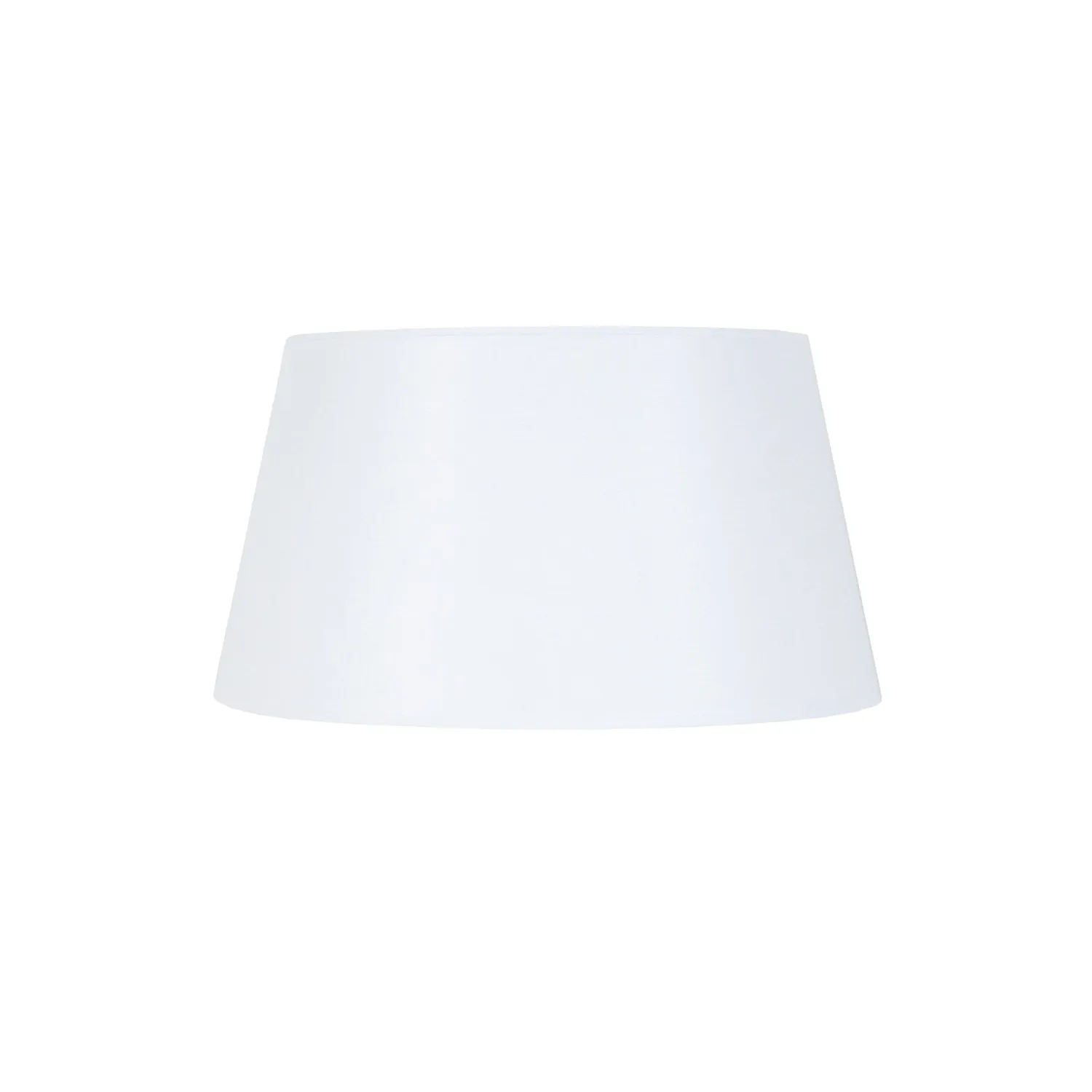 Tosel Tambour 30 paralume tessuto bianco 30x18 cm
