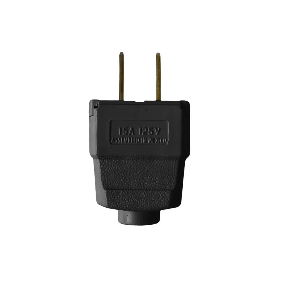 Creative Cables Spina Americana 2 Poli Nera UL
