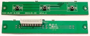 American DJ MIDI-Play R scheda PCB play pausa destra per VM