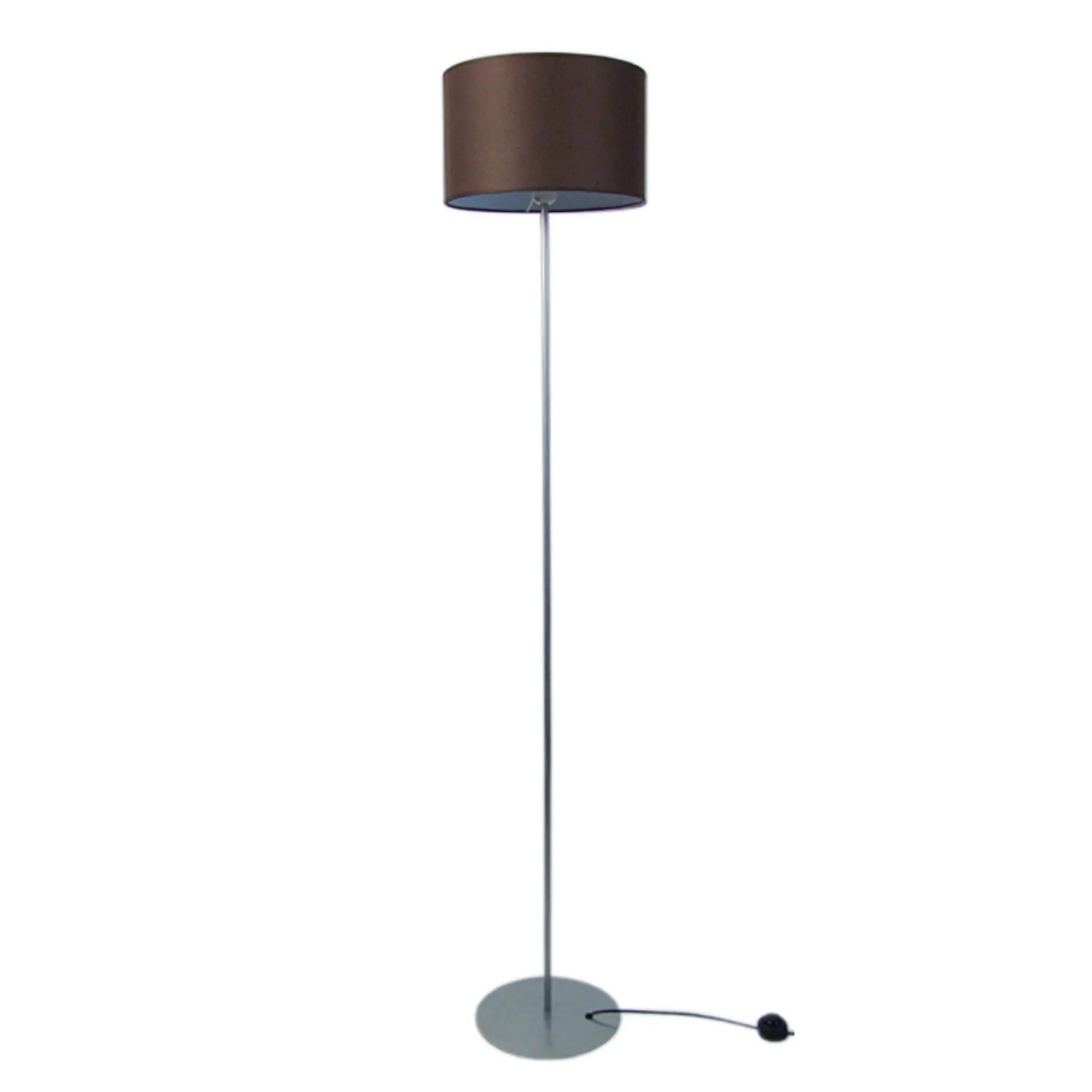 Tosel Alfena piantana 30x153 alluminio e nero tessuto