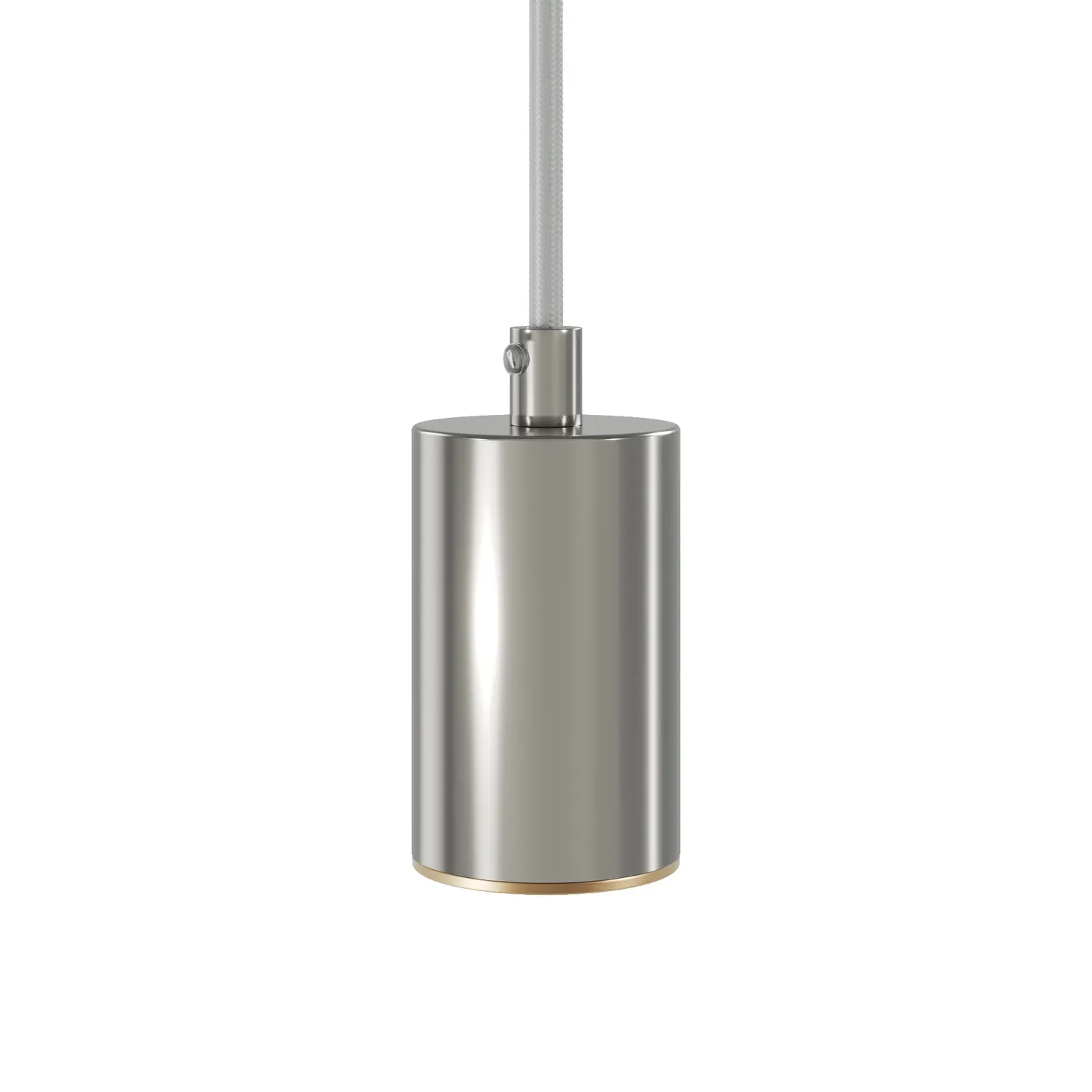 Creative Cables Bispot faretto GU10 cromo bronzo con lampadina