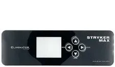 American DJ Stryker Max M1 etichetta display adesiva