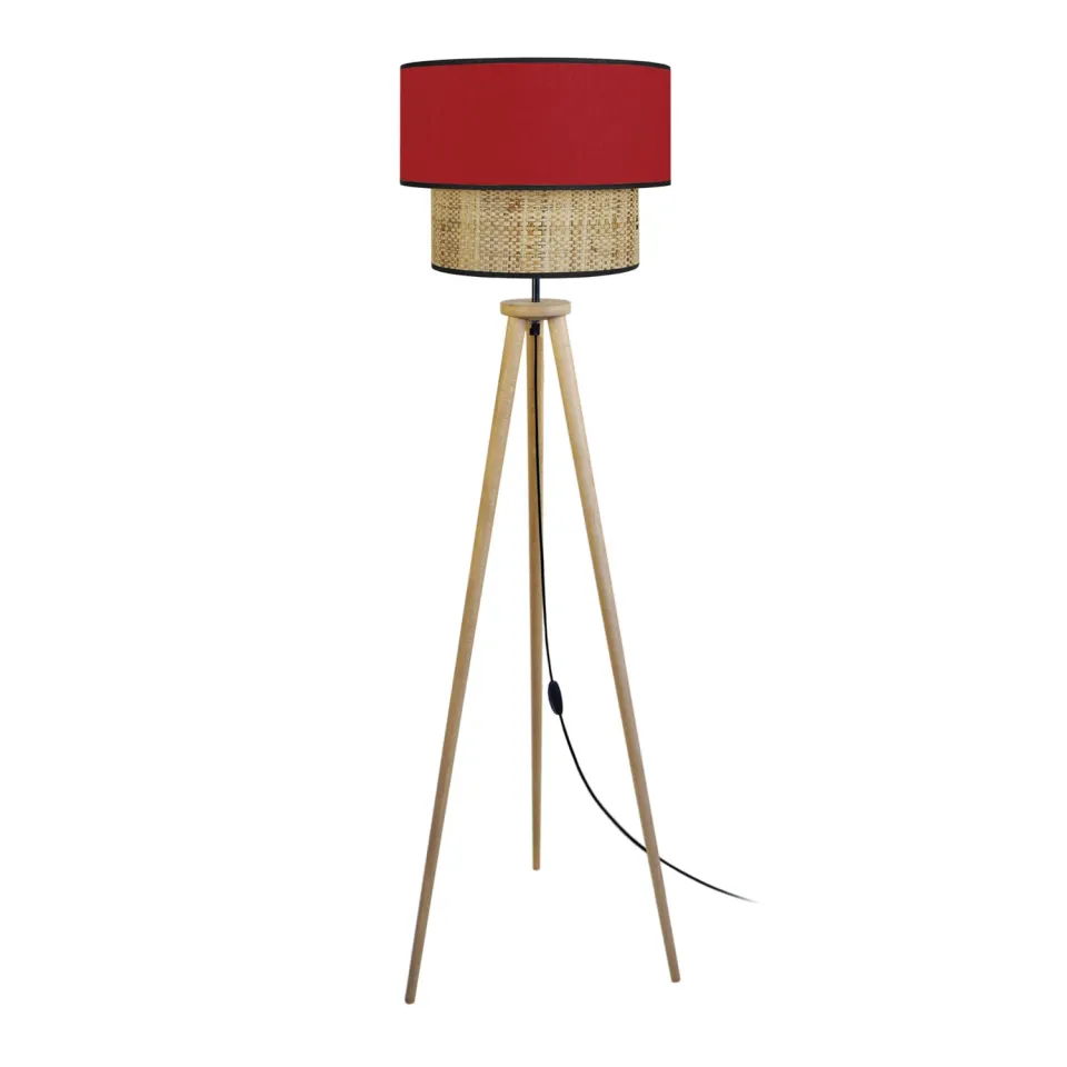 Tosel Cochin T piantana treppiede naturale verde 162 cm