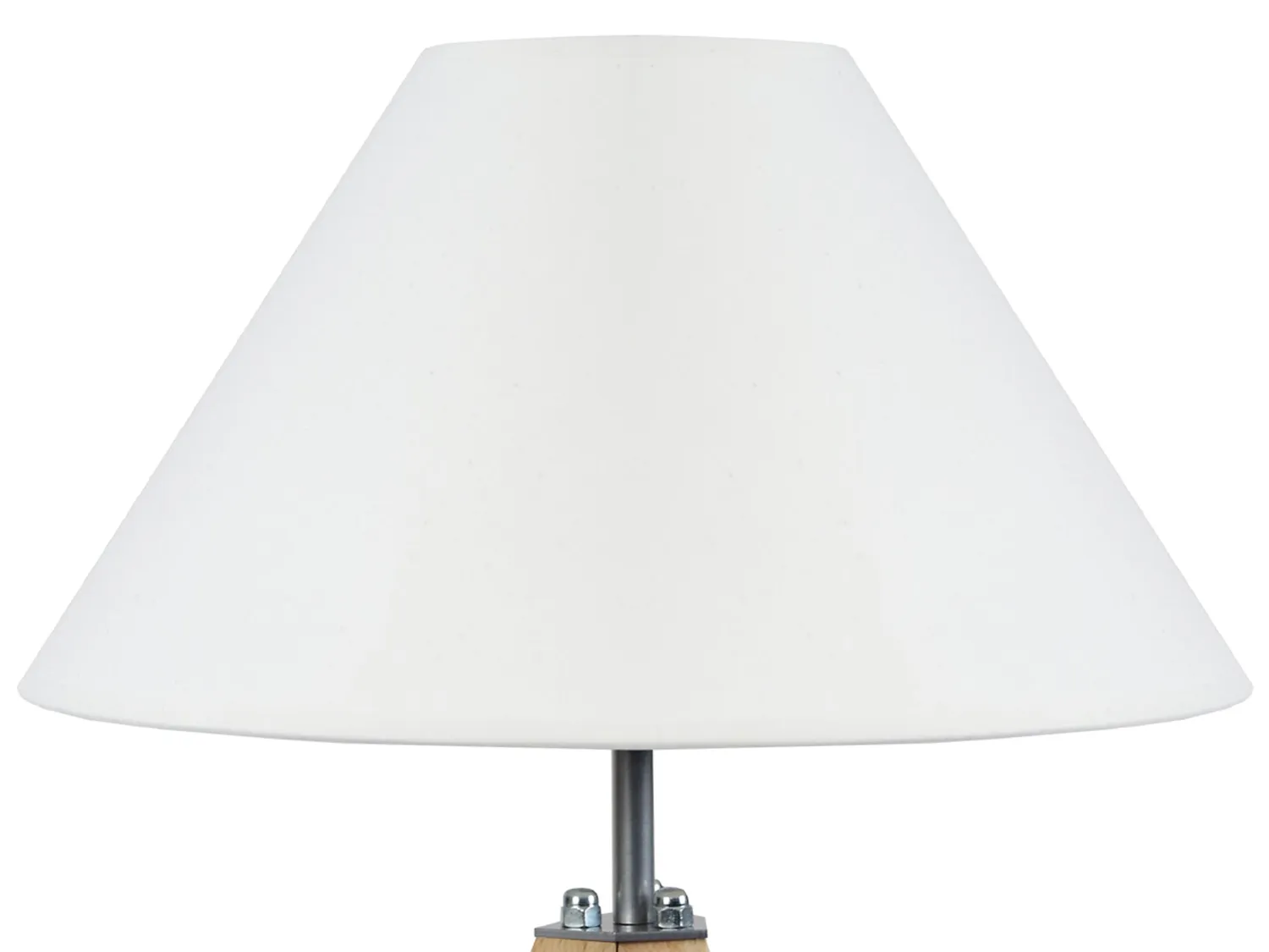 Tosel Idun lampada da tavolo treppiede 30x56 cm naturale ecrù