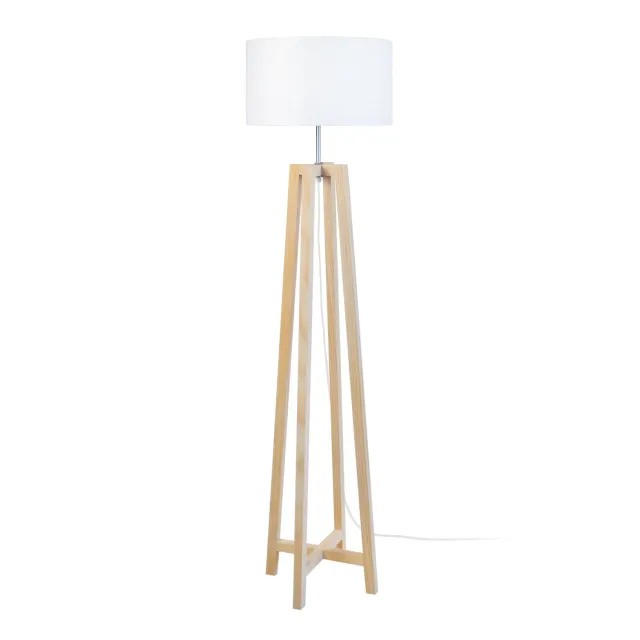 Tosel Kalmar piantana naturale bianco E27