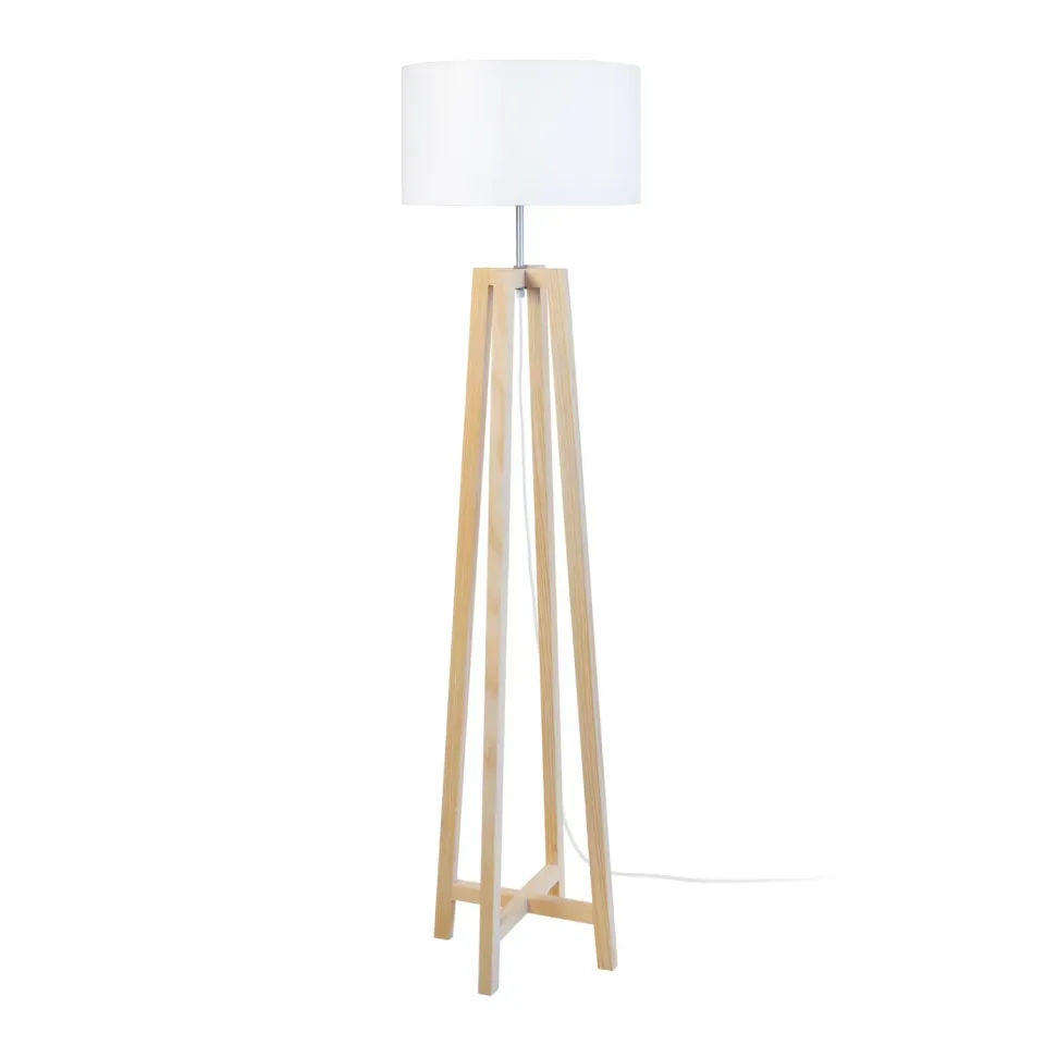Tosel Kalmar piantana naturale bianco E27