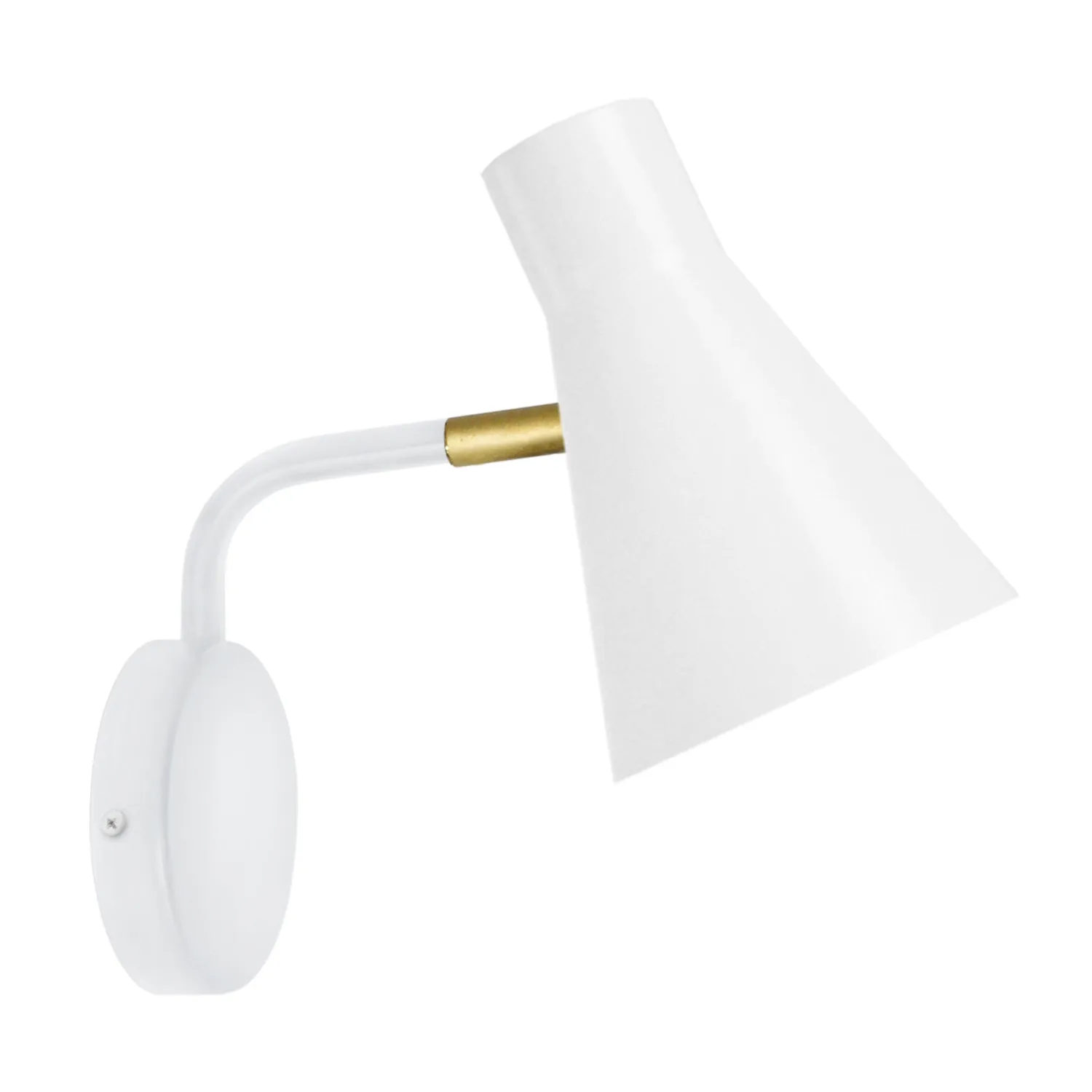 Tosel Funnel applique parete nera E14