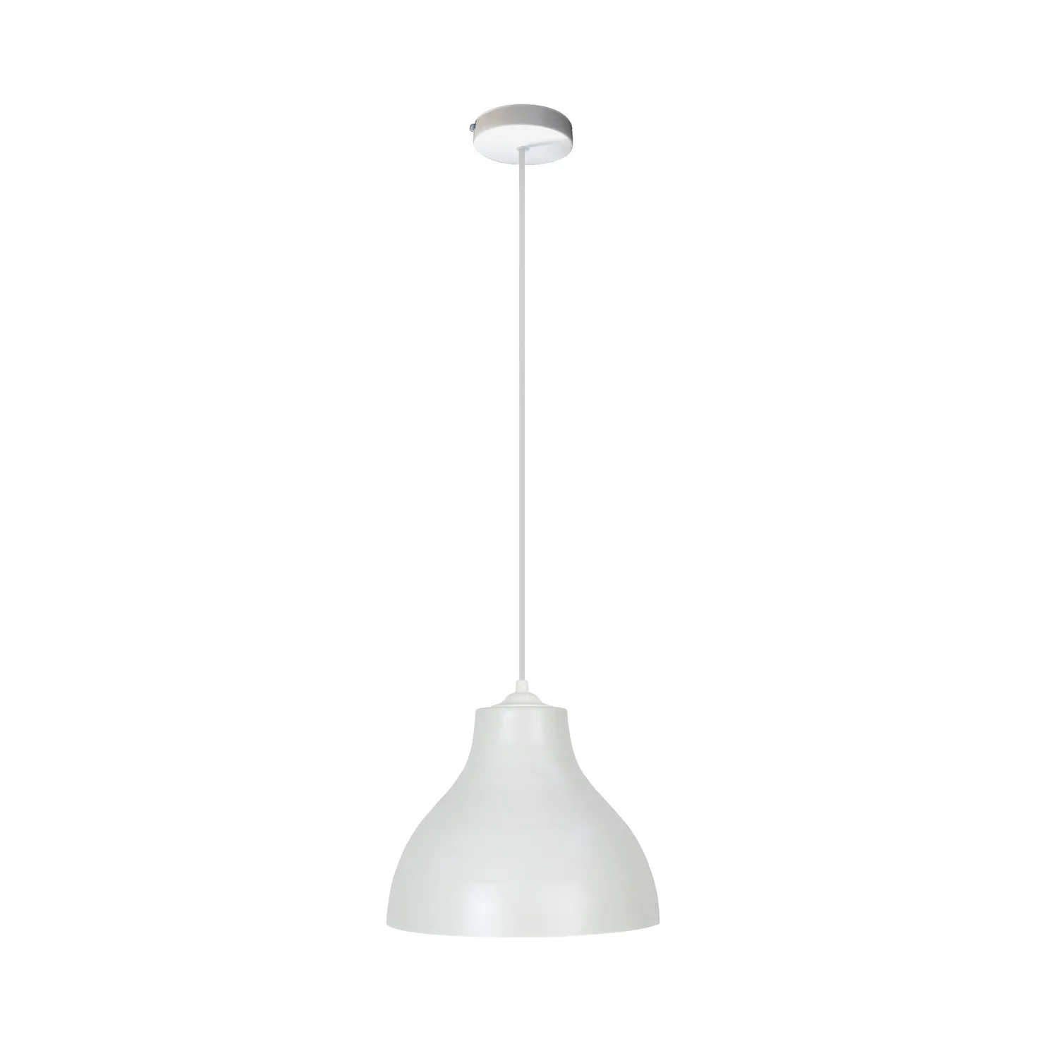 Tosel Toselia sospensione metallo avorio D30 cm