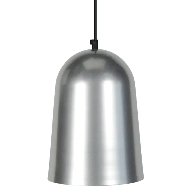 Tosel Balle sospensione nera 19x100 cupola metallo