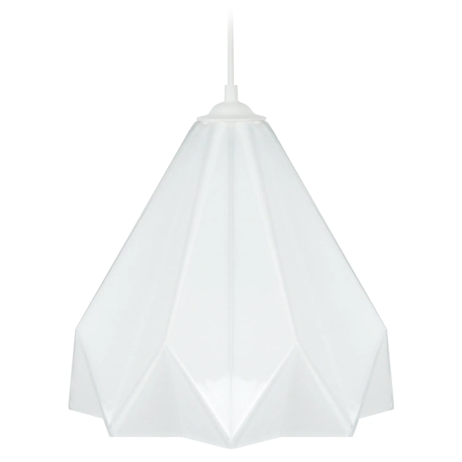 Tosel Helsinki sospensione vetro nero 25x100 cm piramide