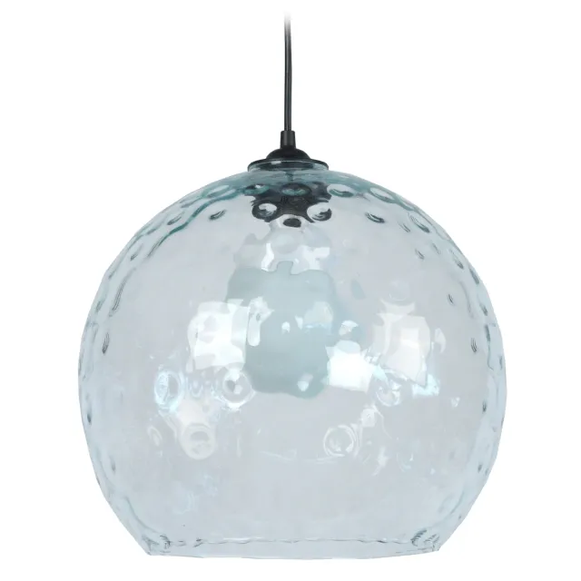 Tosel Globe Optique sospensione vetro trasparente 30x100 cm