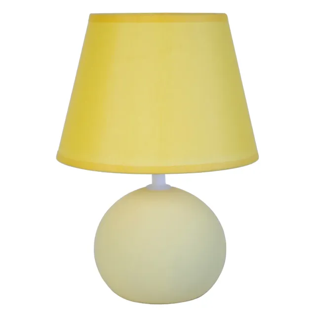 Tosel Boule Bois lampada tavolo 21,5 cm verde E14
