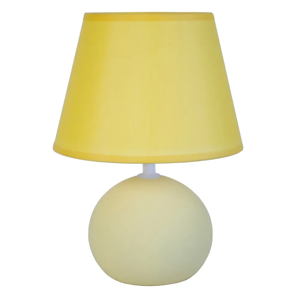 Tosel Boule Bois lampada tavolo 21,5 cm verde E14