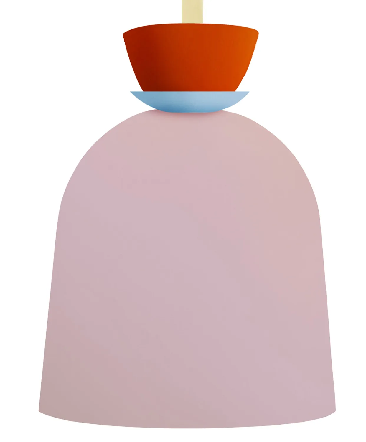 Tosel Brita applique parete snodata 23x27cm metallo