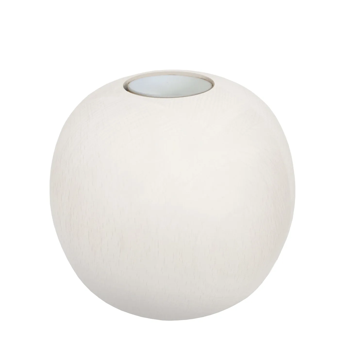 Tosel Boule base lampada comodino 11x10cm naturale legno