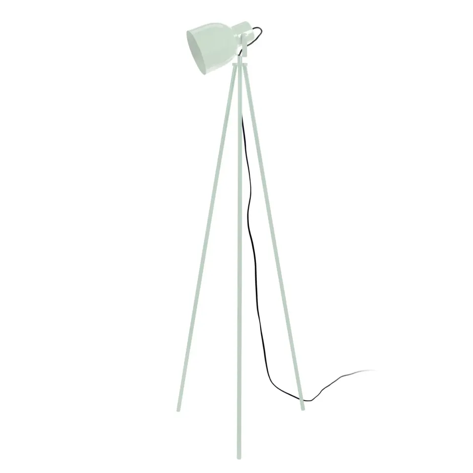 Tosel Carlson piantana treppiede avorio 155cm E27 metallo