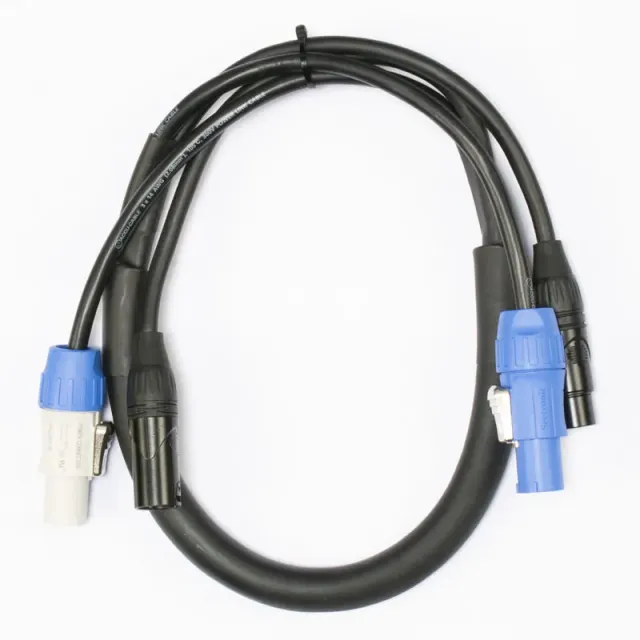 American DJ Accu Cable AC5PPCON3 cavo DMX 5 pin 0,9m combo