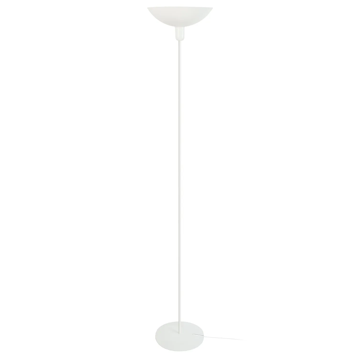 Tosel Demi Lune piantana 30x181cm bianco avorio uplight