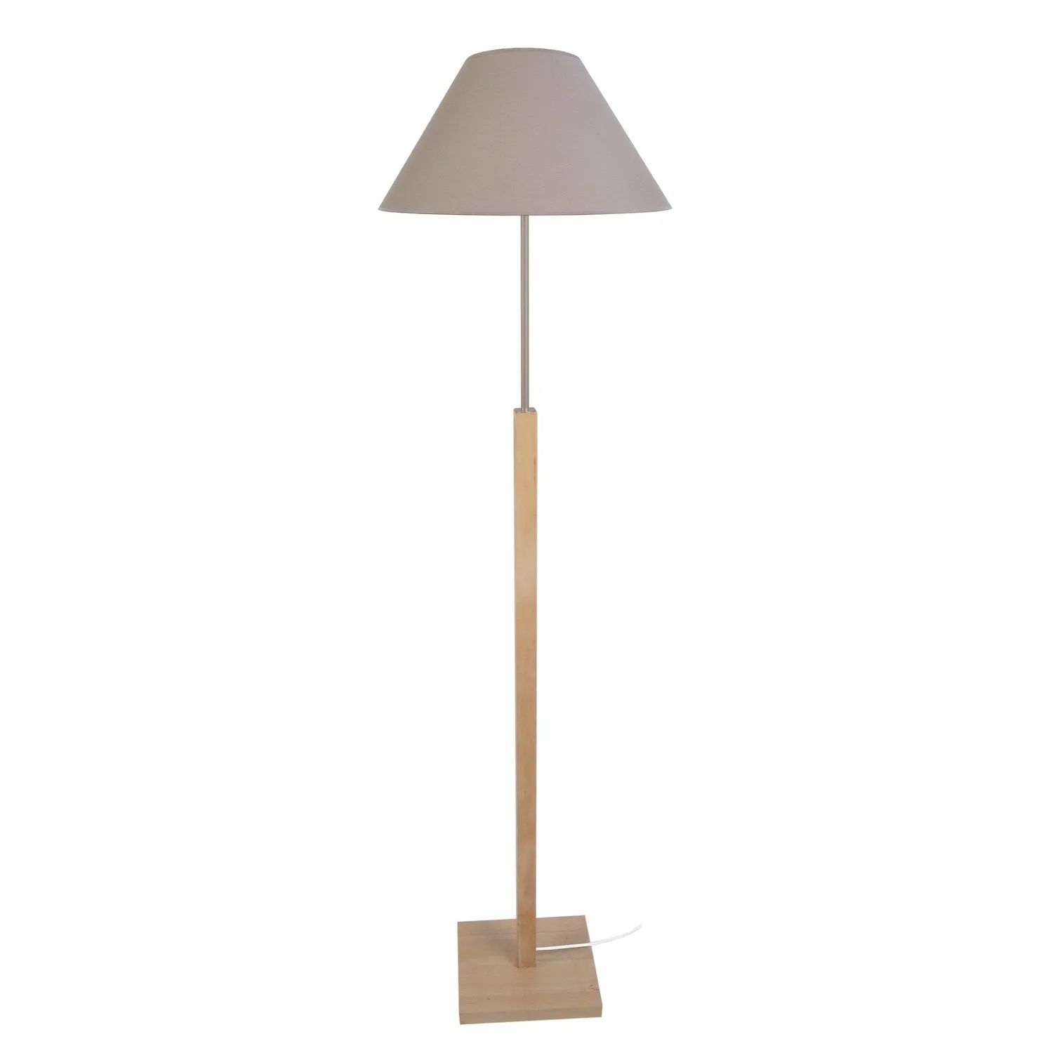 Tosel HOD B piantana 156 cm naturale bianco tessuto