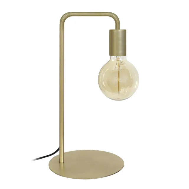 Tosel Norwich lampada da tavolo ad arco bronzo 18x45cm