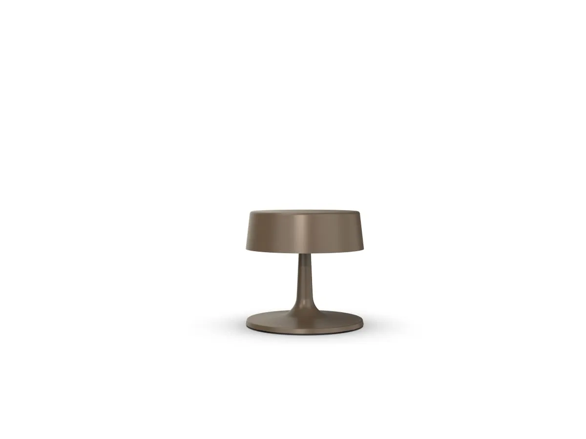 Penta China Small tavolo marron glace E14