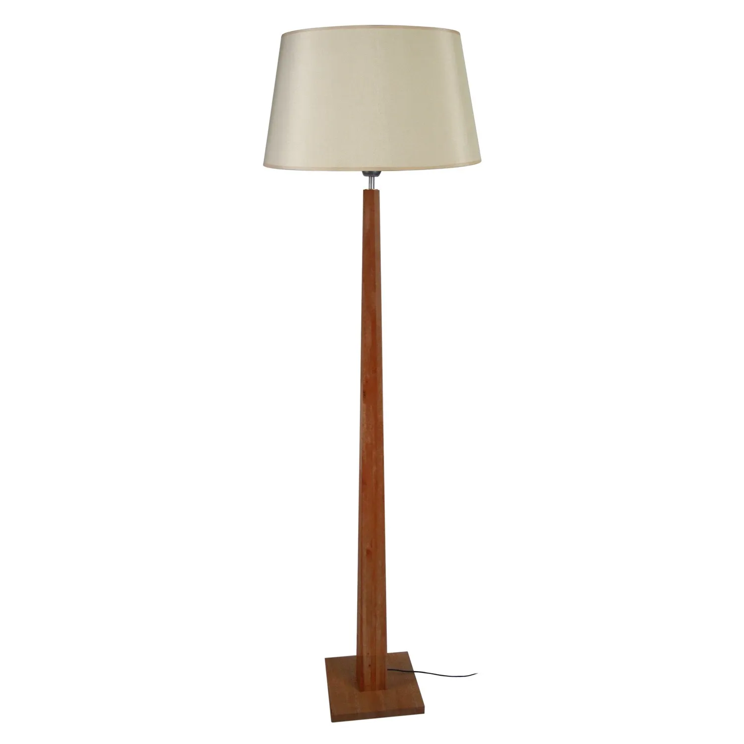 Tosel Thor piantana legno naturale ecrù