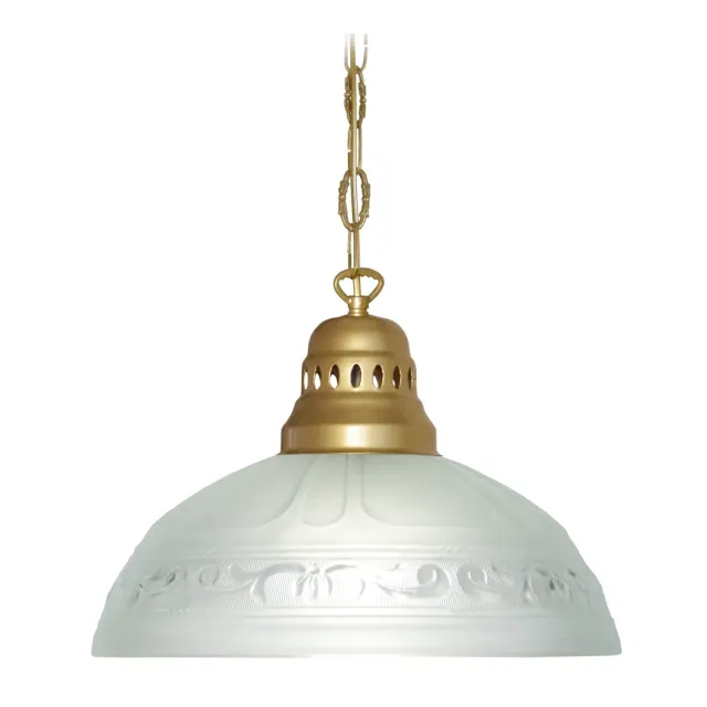 Tosel Classic sospensione vetro satinato 35x100 cm