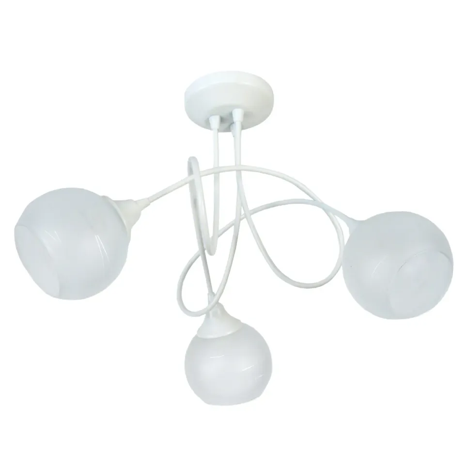 Tosel Actuelle lampadario 48 cm avorio 3xG9