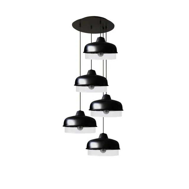 Tosel Vicenza lampadario 5 luci bianco E27