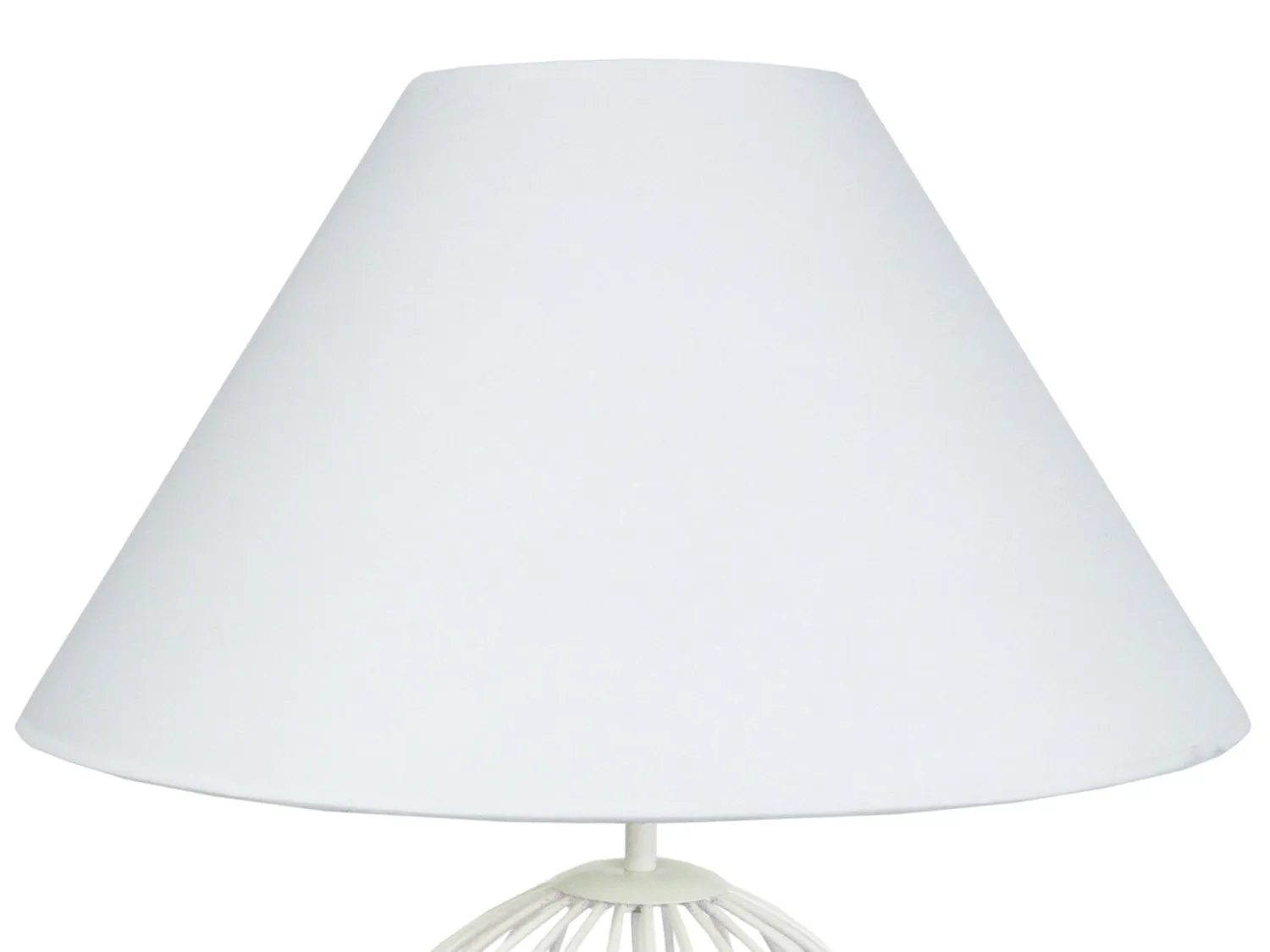Tosel Ball lampada da tavolo sfera tessuto 45x44 cm