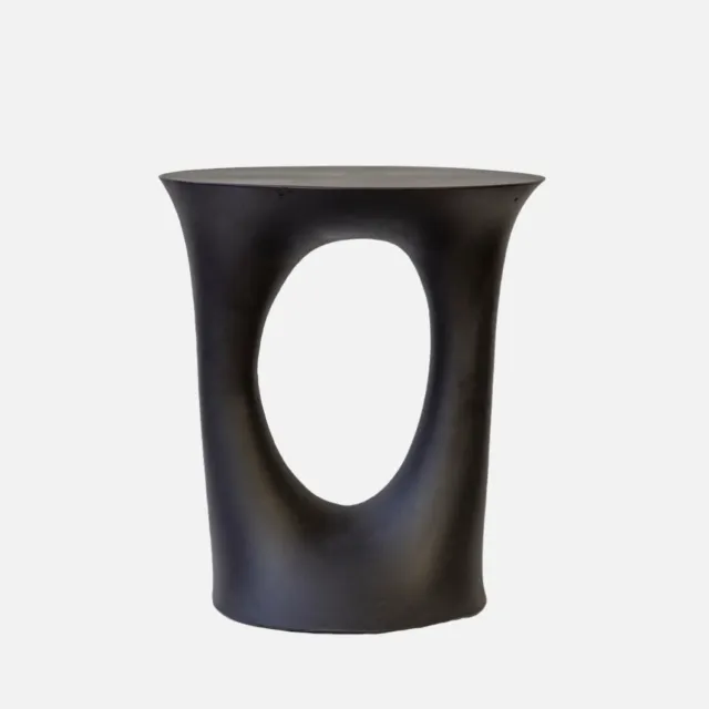 Souda Kreten tavolino cemento nero basso