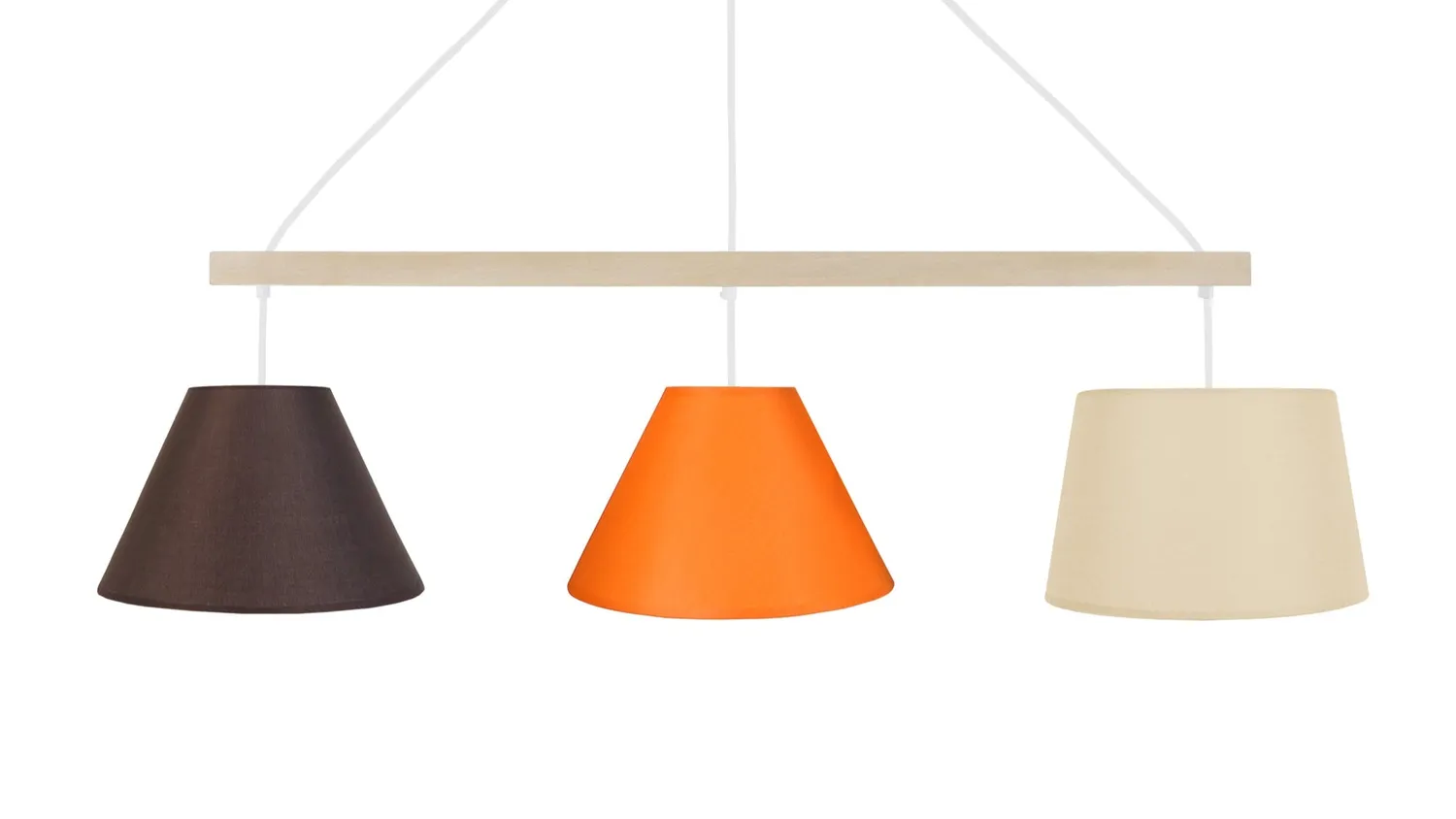 Tosel Amesterdham Lampadario 80x80 cm Naturale Legno