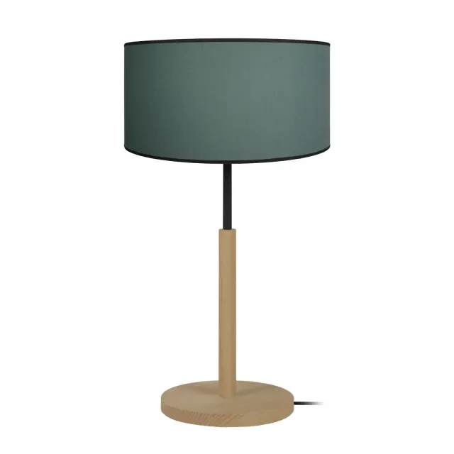Tosel Cashemire Lampada da Tavolo 30x51cm Verde Petrolio