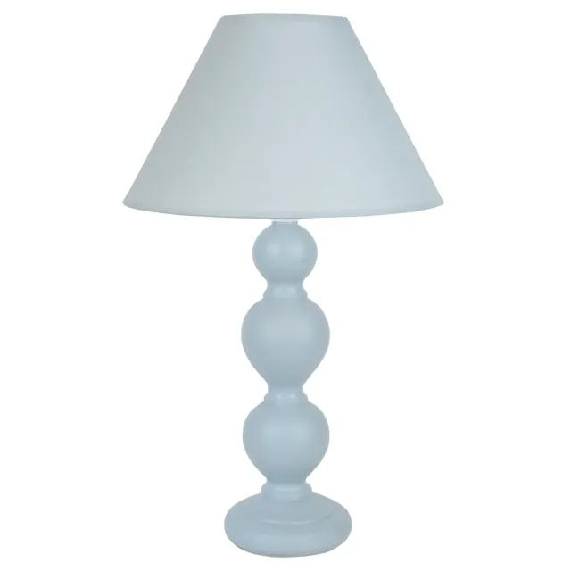 Tosel Dax lampada da tavolo colonna crema 25x44cm