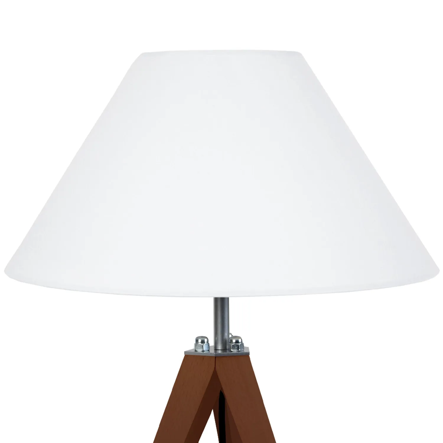 Tosel Idun lampada da tavolo treppiede 30x56 cm naturale ecrù