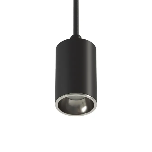 Creative Cables Bispot Faretto GU10 Nero Cromo LED 3000K