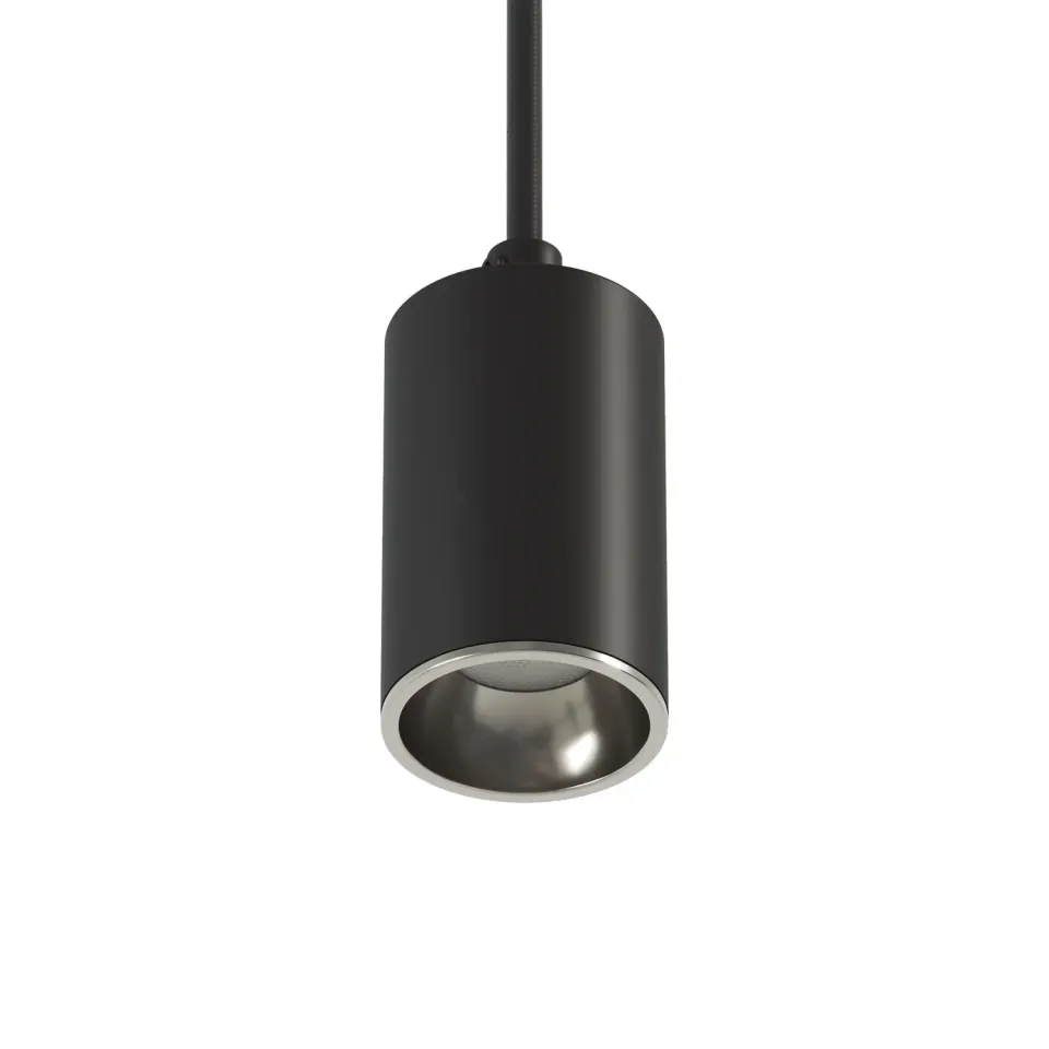 Creative Cables Bispot Faretto GU10 Nero Cromo LED 3000K