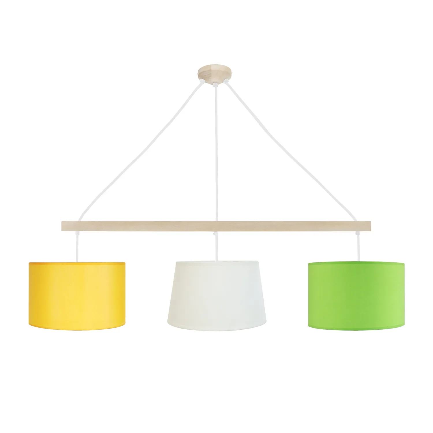 Tosel Amesterdham lampadario legno multicolore 80x80 cm