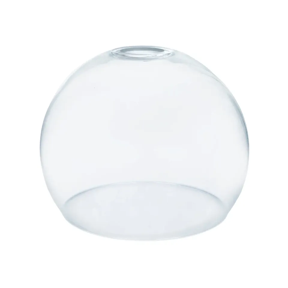 Tosel Cedar paralume globo vetro 20 cm trasparente E27
