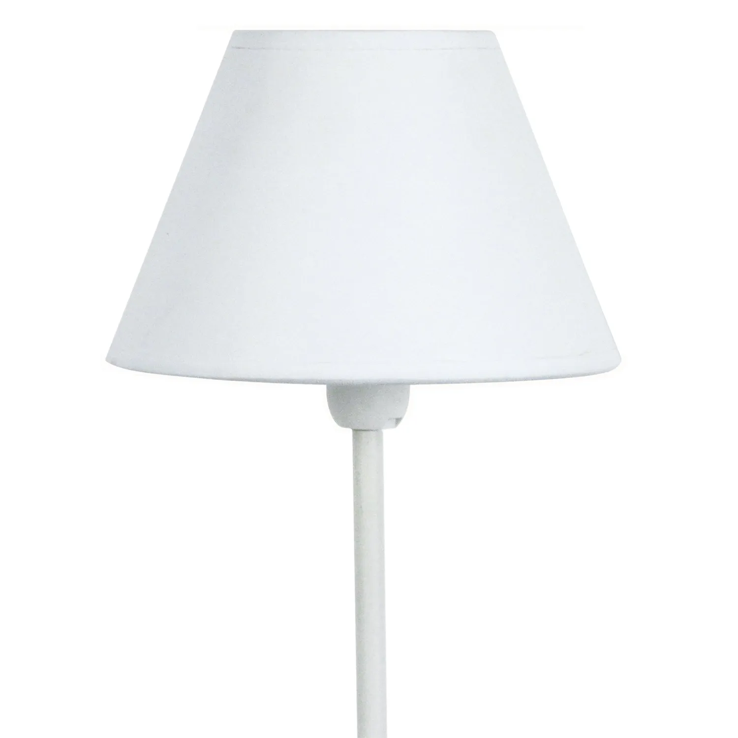 Tosel Kola lampada tavolo bianca 16x22 cm metallo