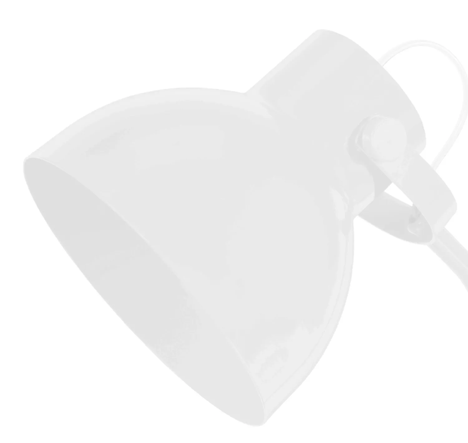 Tosel Perth lampada tavolo avorio snodata