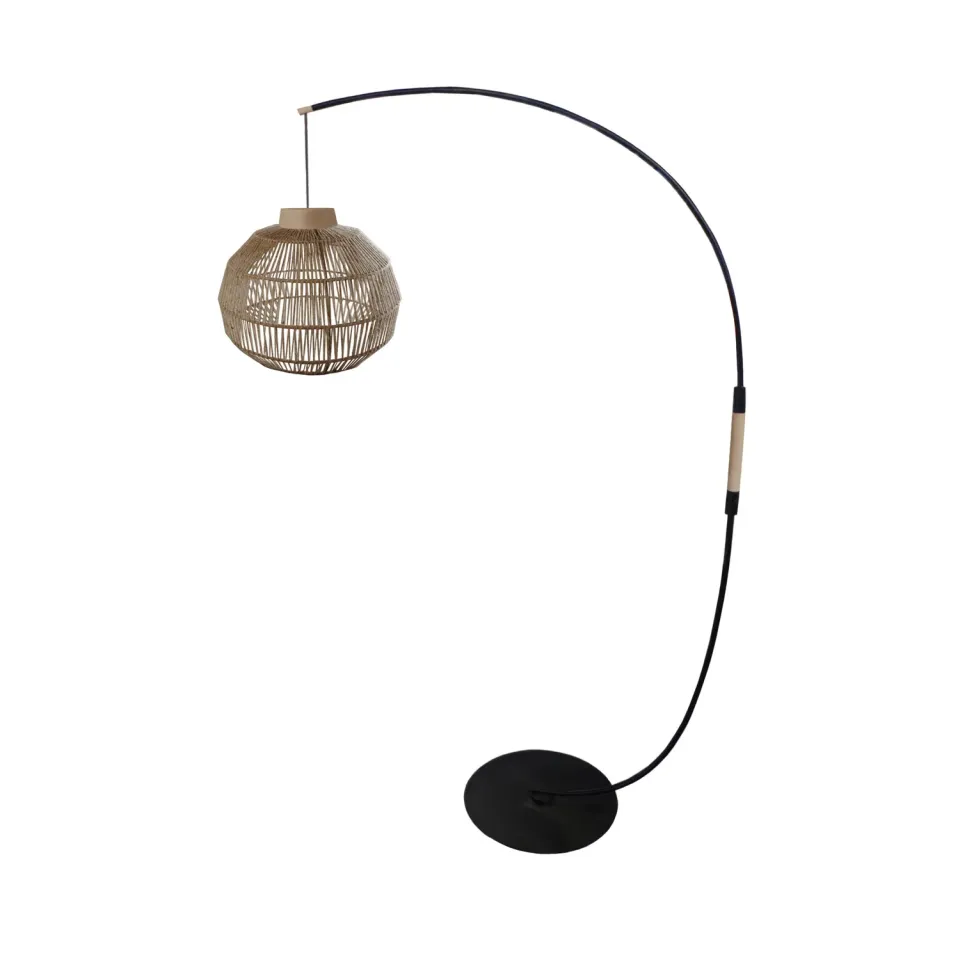 Tosel Everton Curve piantana curva naturale E27