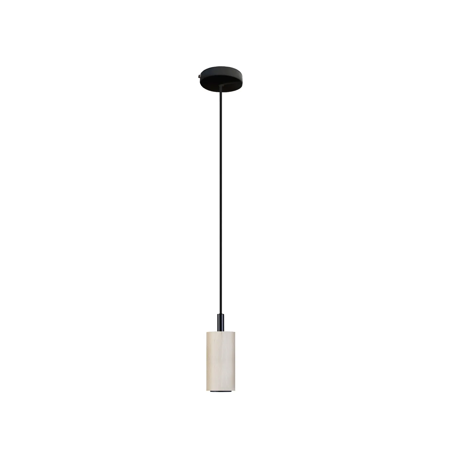 Tosel Xiu lampada a sospensione naturale 5x100 cm legno E27
